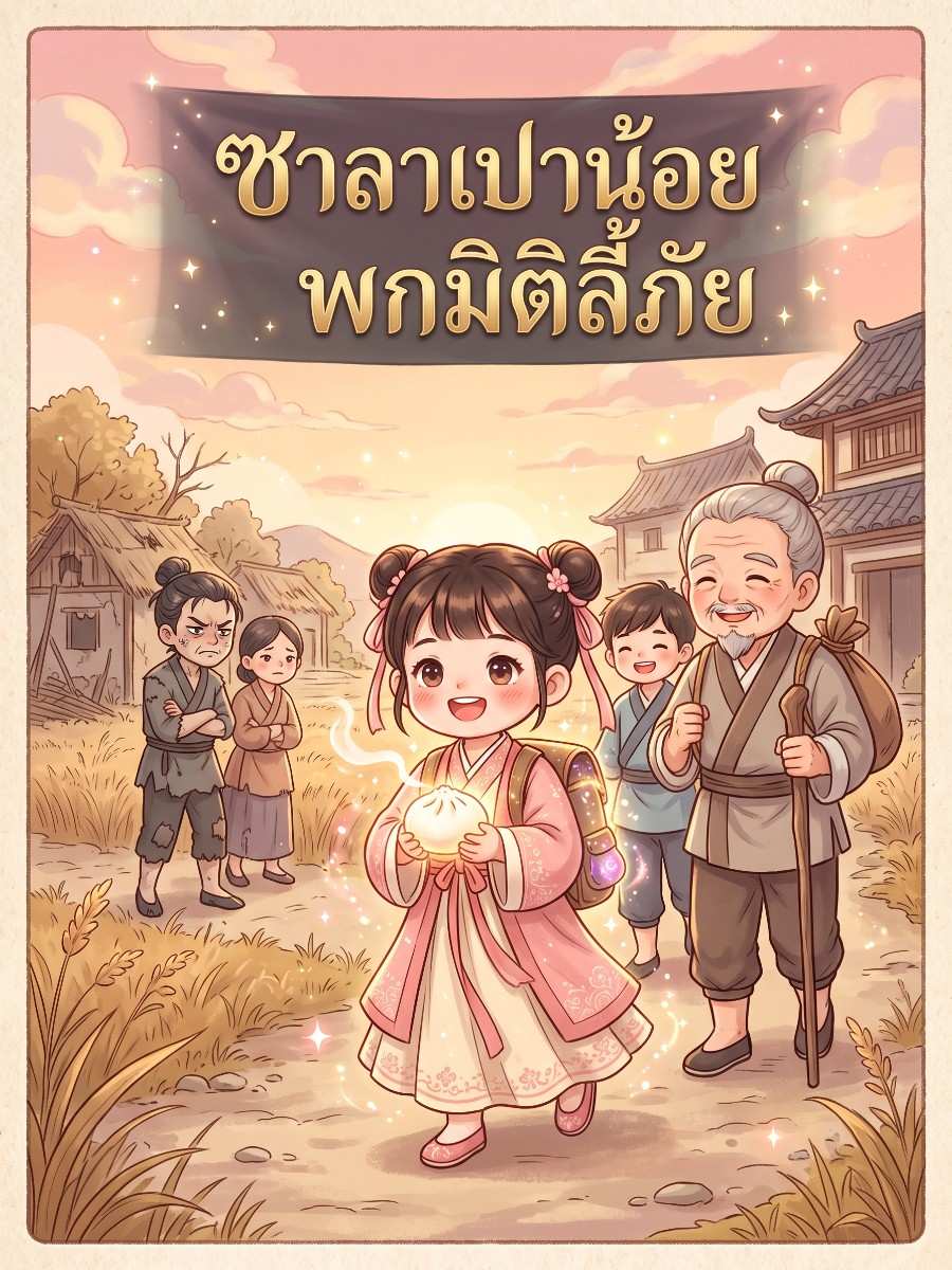 ซาลาเปาน้อยอพยพหนีภัยพร้อมครอบครัว